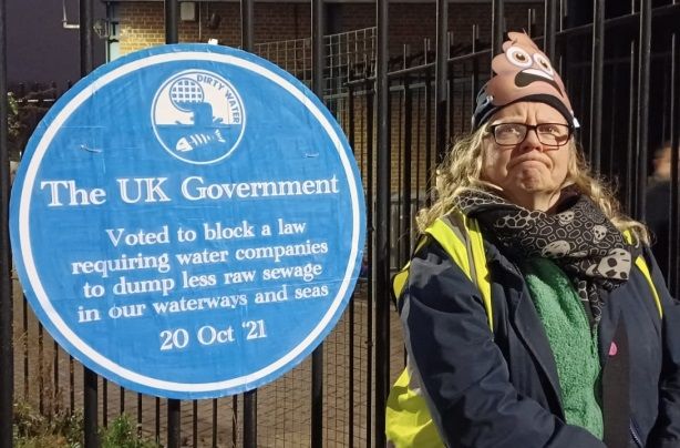 People walk along Wandle and Graveney rivers in protest at illegal dumping of raw sewage