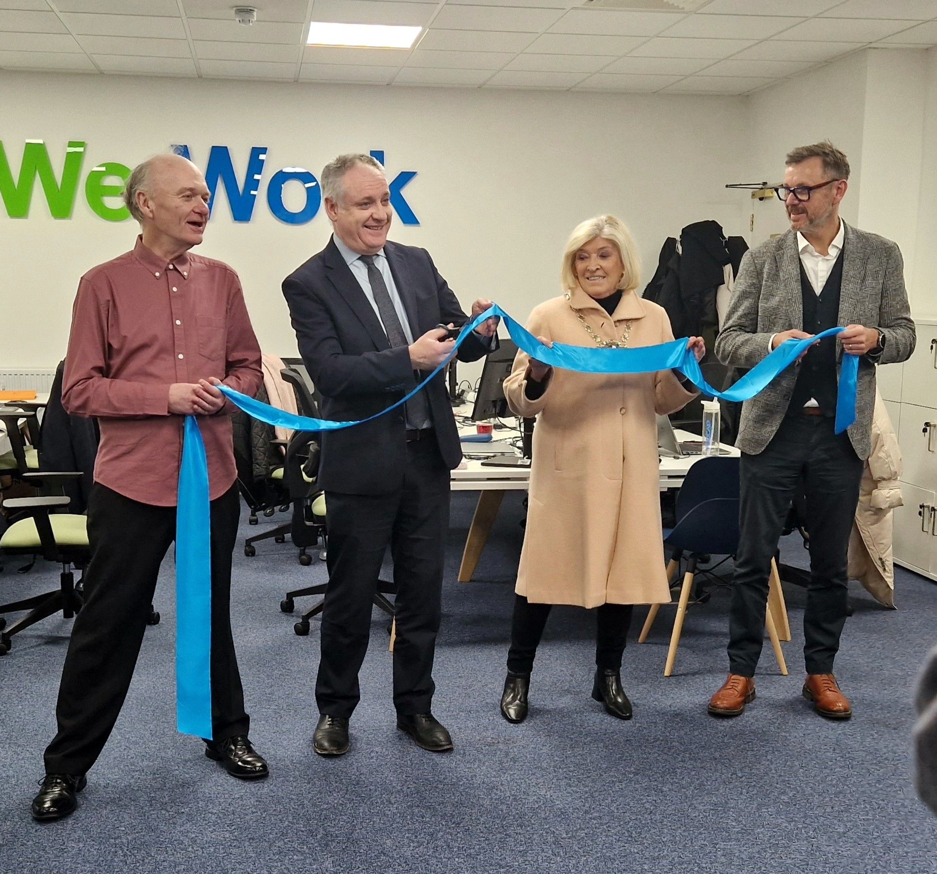 Depute Provost celebrates Fedcap Ayr Office opening
