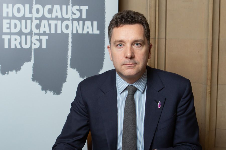 Eddisbury MP signs the Holocaust Educational Trust’s Book of Commitment