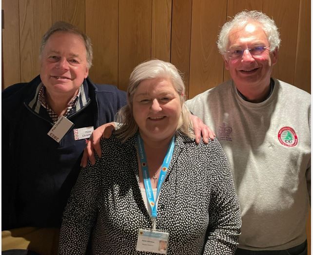 Special presentation for East Cheshire Hospice volunteer Pete