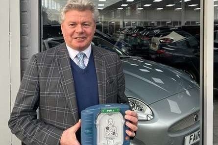 Emergency equipment installed by Liverpool family-run car dealership