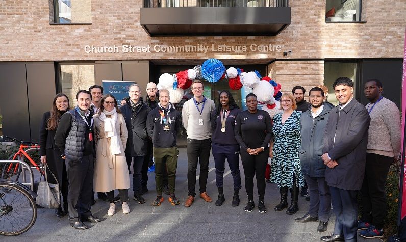 London community leisure centre celebrates launch of new facility