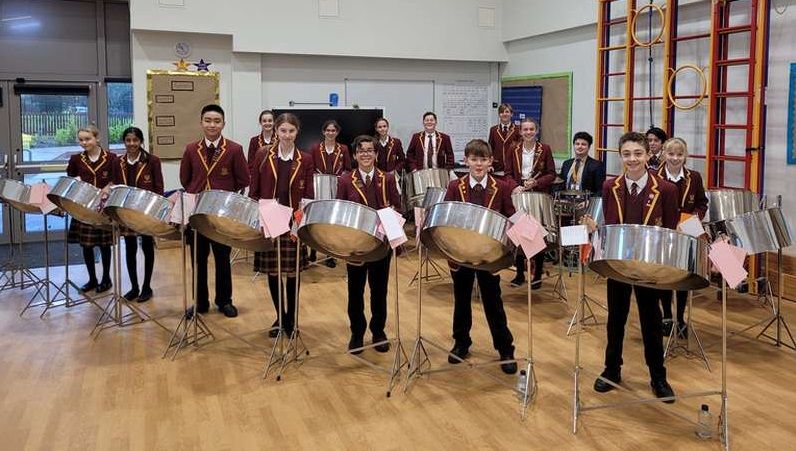 Drummers roll up to deliver tuneful tutorial to Essex pupils