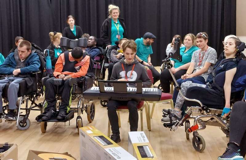 Rotarians hit high note with donation to students with special educational needs