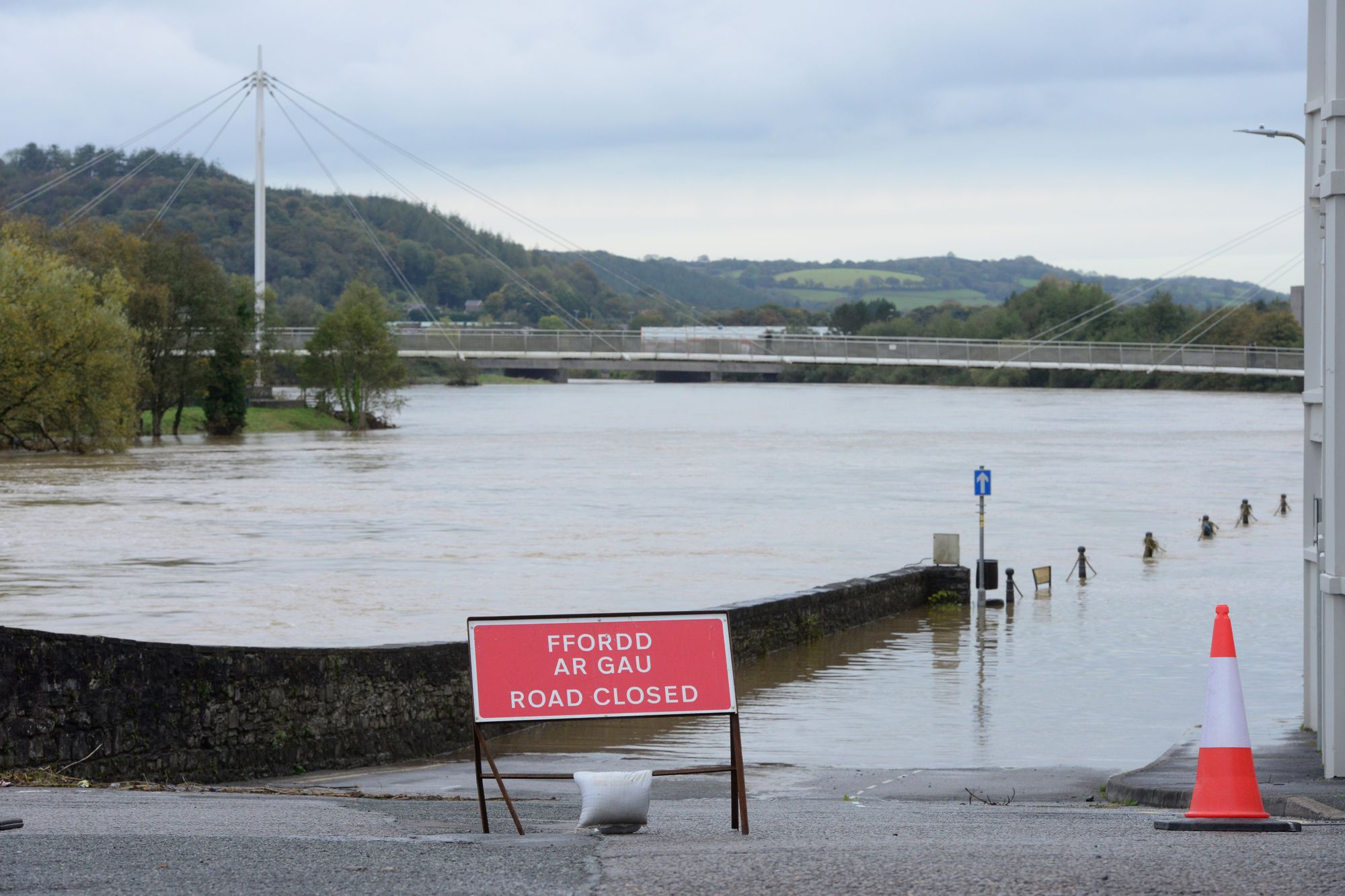 No flood defence work planned to protect Carmarthen Quay