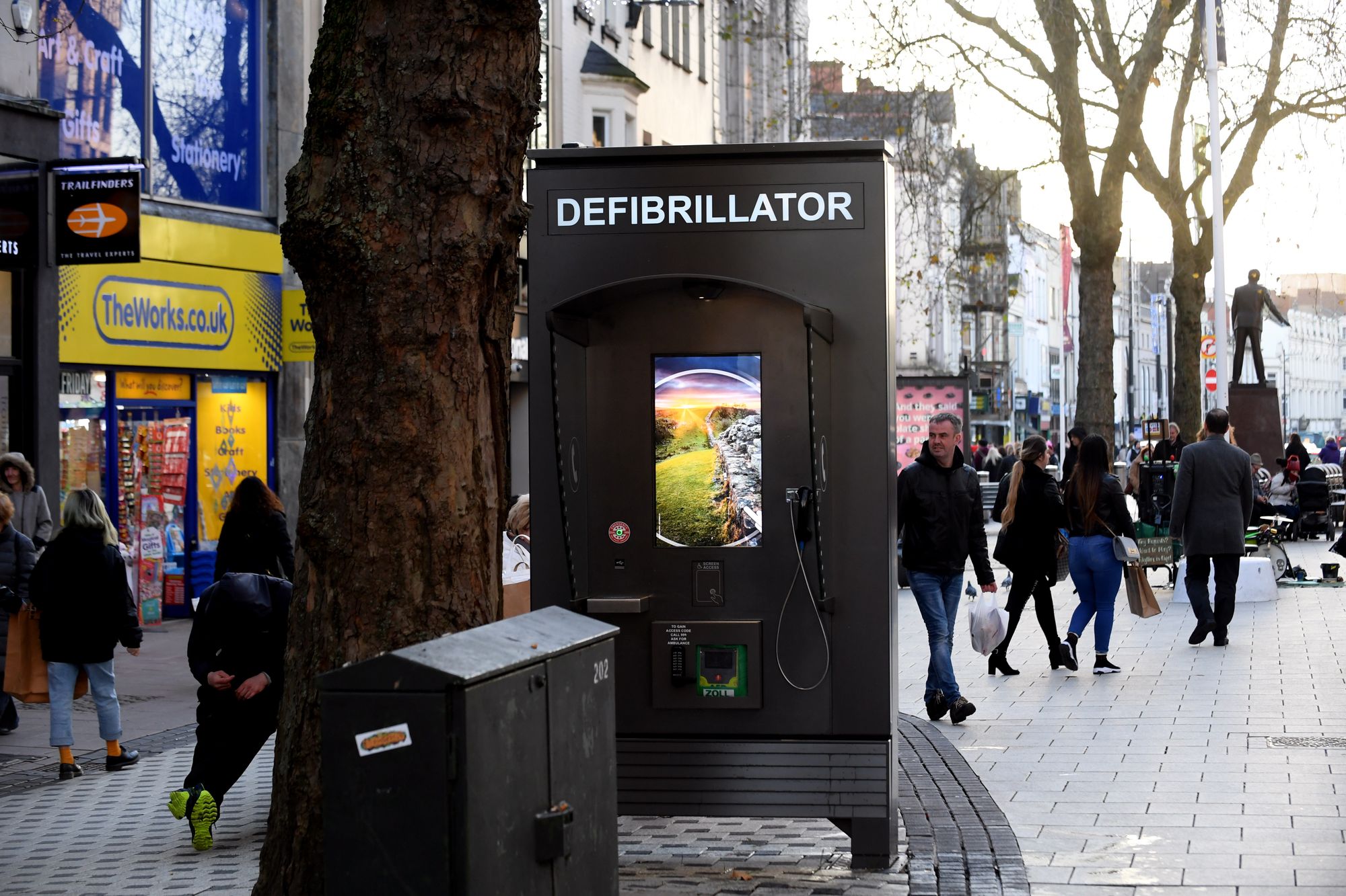 'Help save a life this Defibuary' with The Welsh Ambulance Service