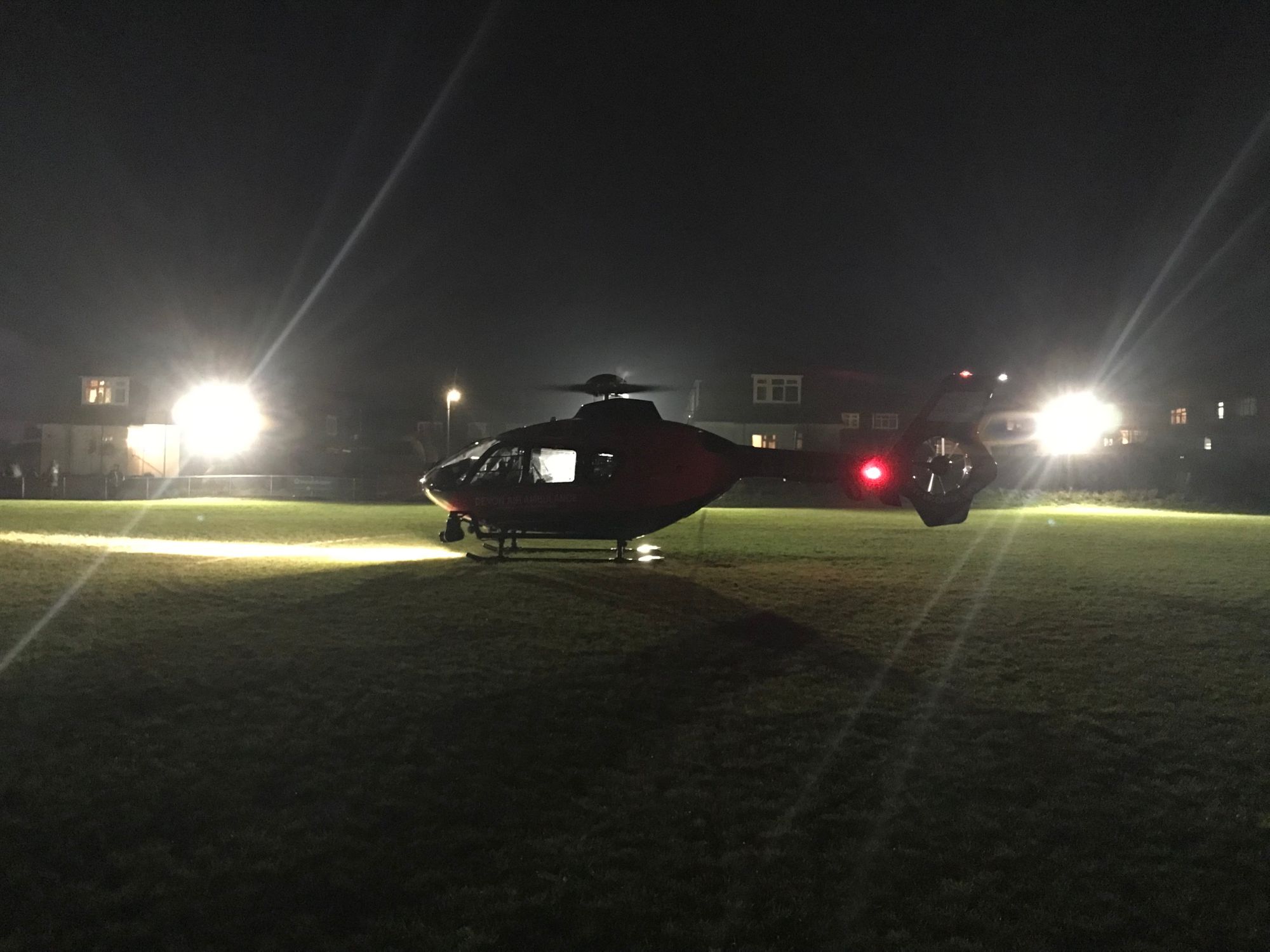 Devon Air Ambulance celebrates 196th community landing site
