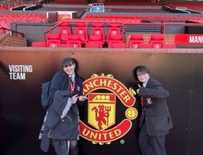 Manchester United visit for year 10 pupils at Wythenshawe school