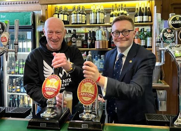 Heywood brewery’s beer on tap in House of Commons bar
