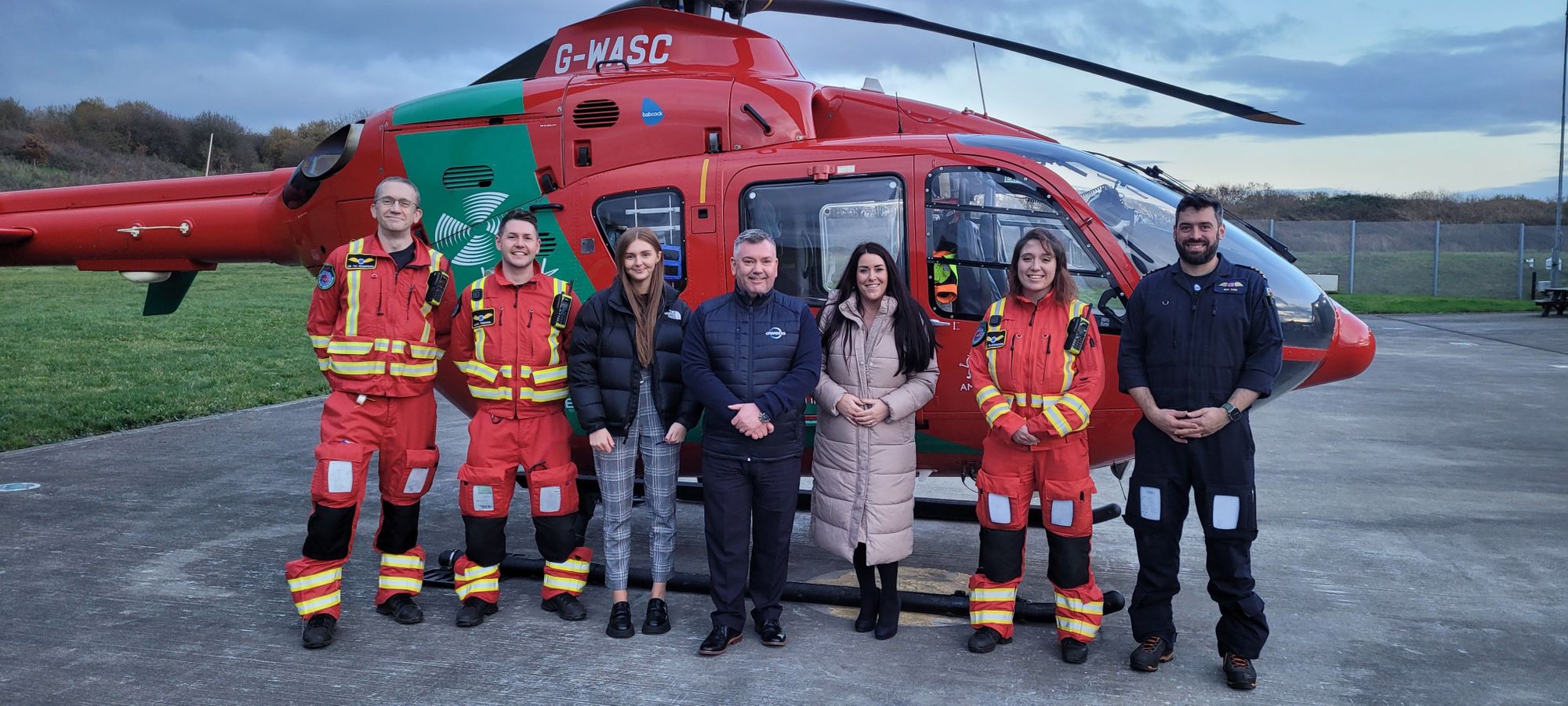Wales Air Ambulance unveils official partners for castles project