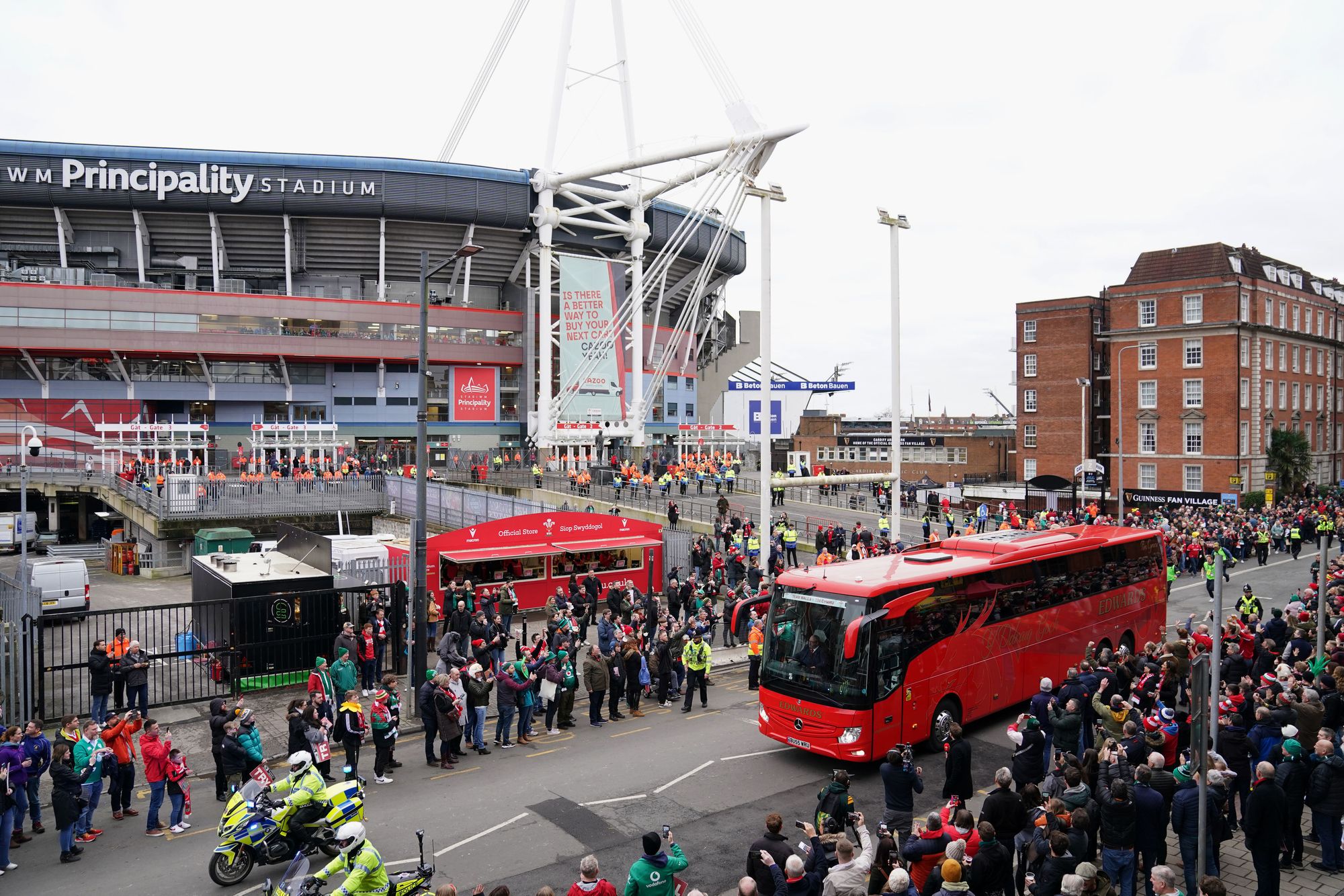 Cardiff: Road closures and travel advice for Wales vs England at the Principality Stadium