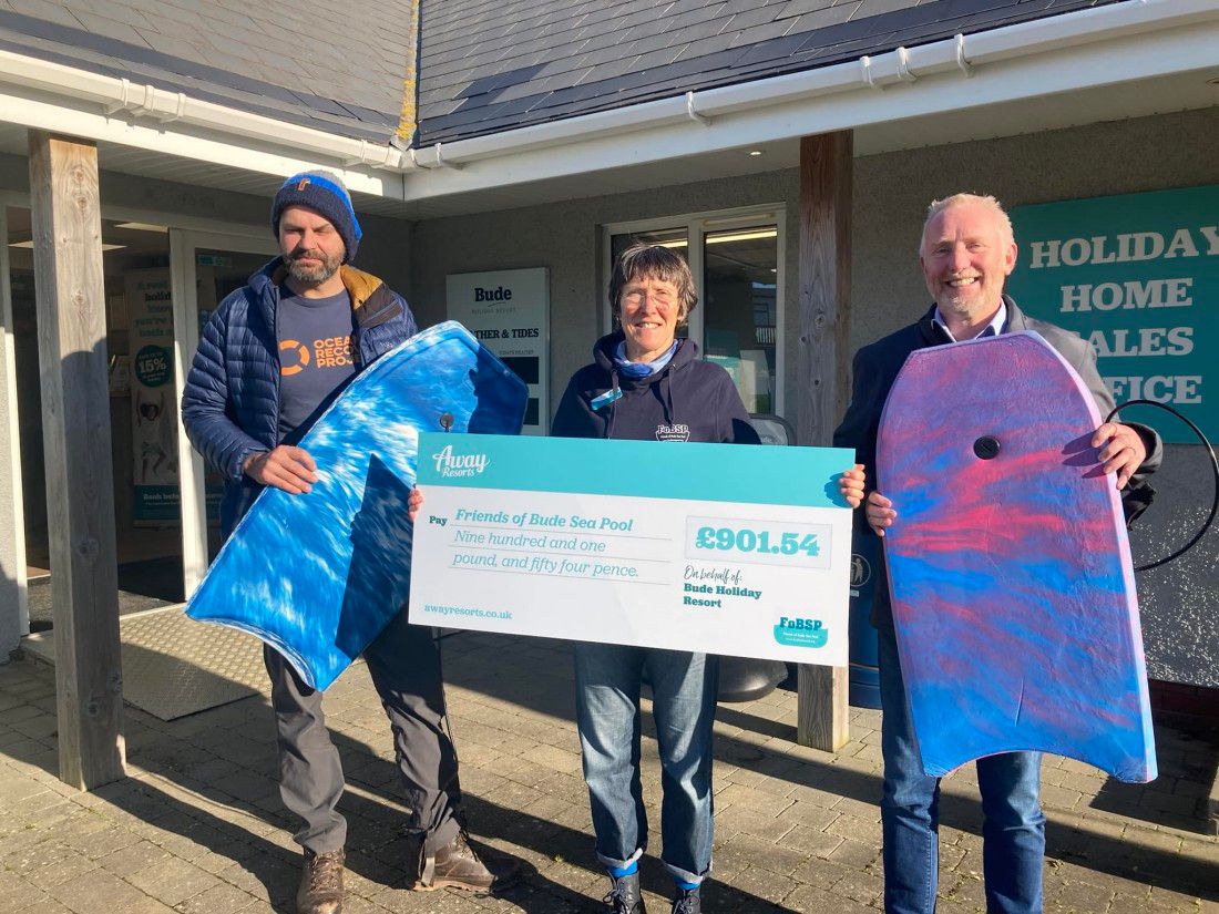 Bude bodyboard rentals raise hundreds for Cornish conservation