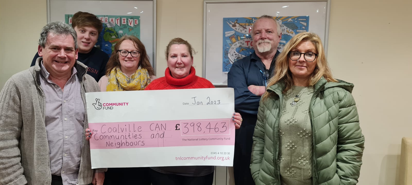 Coalville community group receives cash boost from Lottery funding