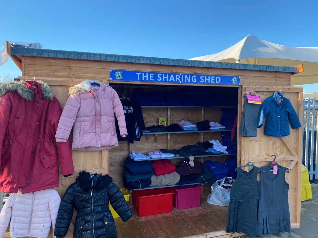Corby primary school opens new ‘Sharing Shed’