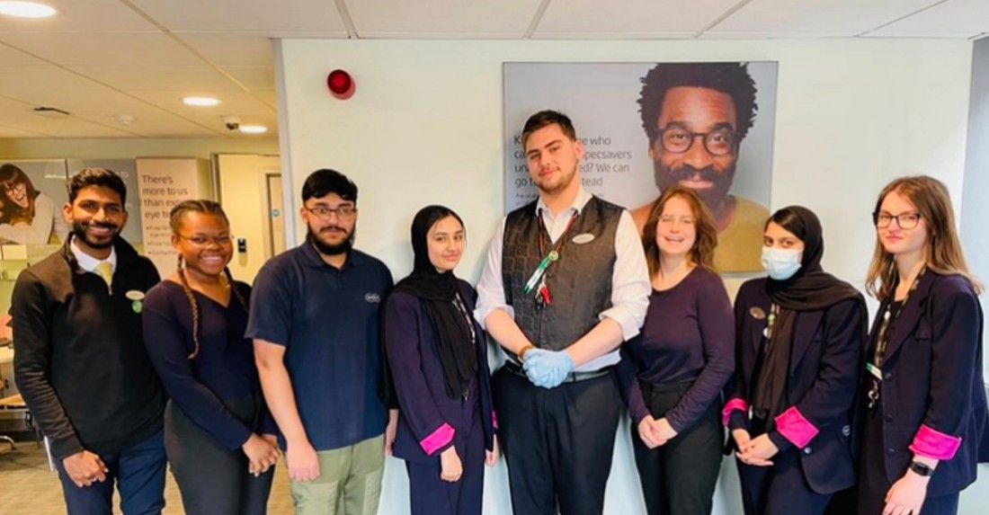 Future looks bright for Hertfordshire optical apprentices