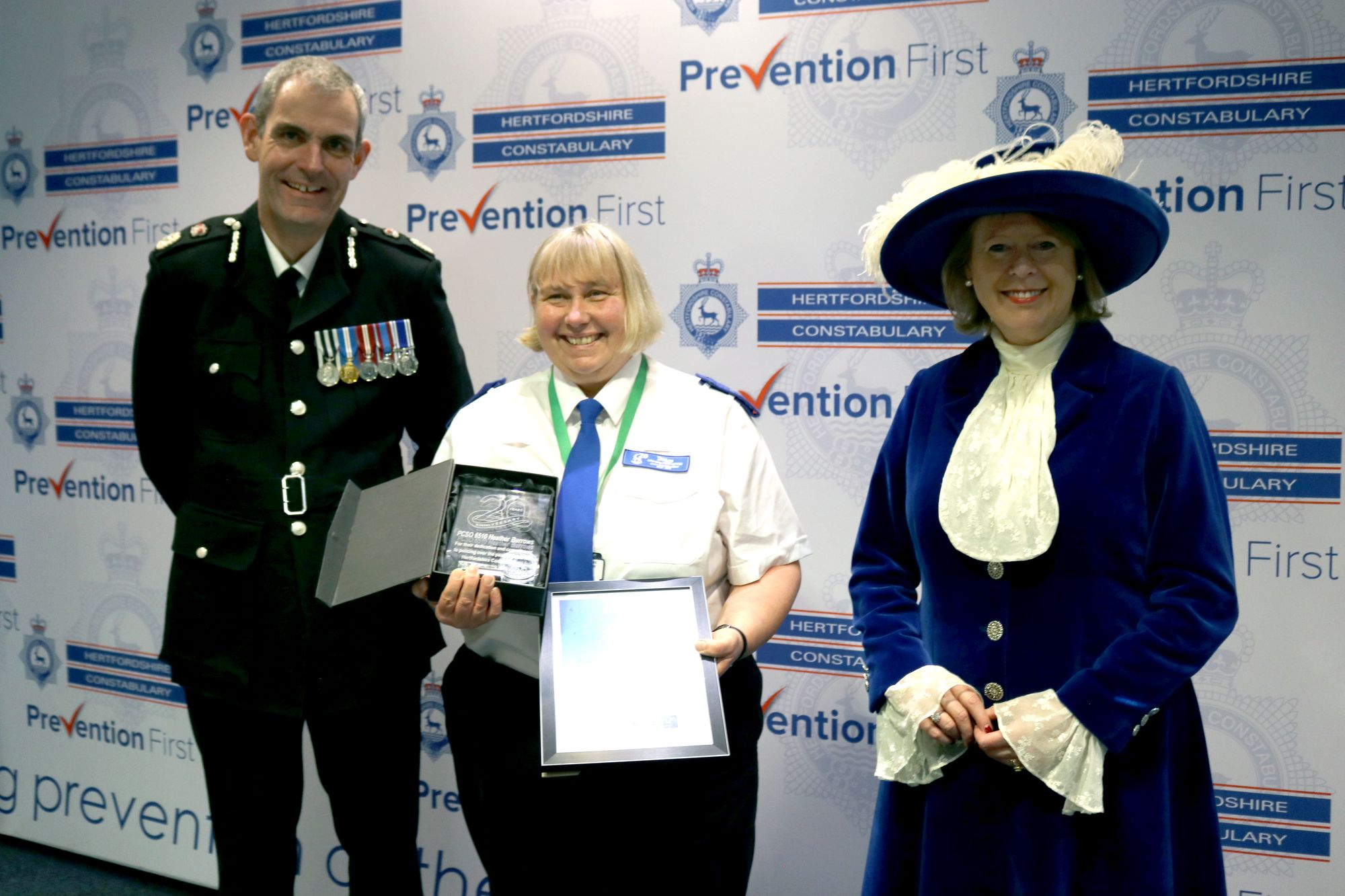 Hertfordshire Constabulary marks 20th anniversary of the PCSO