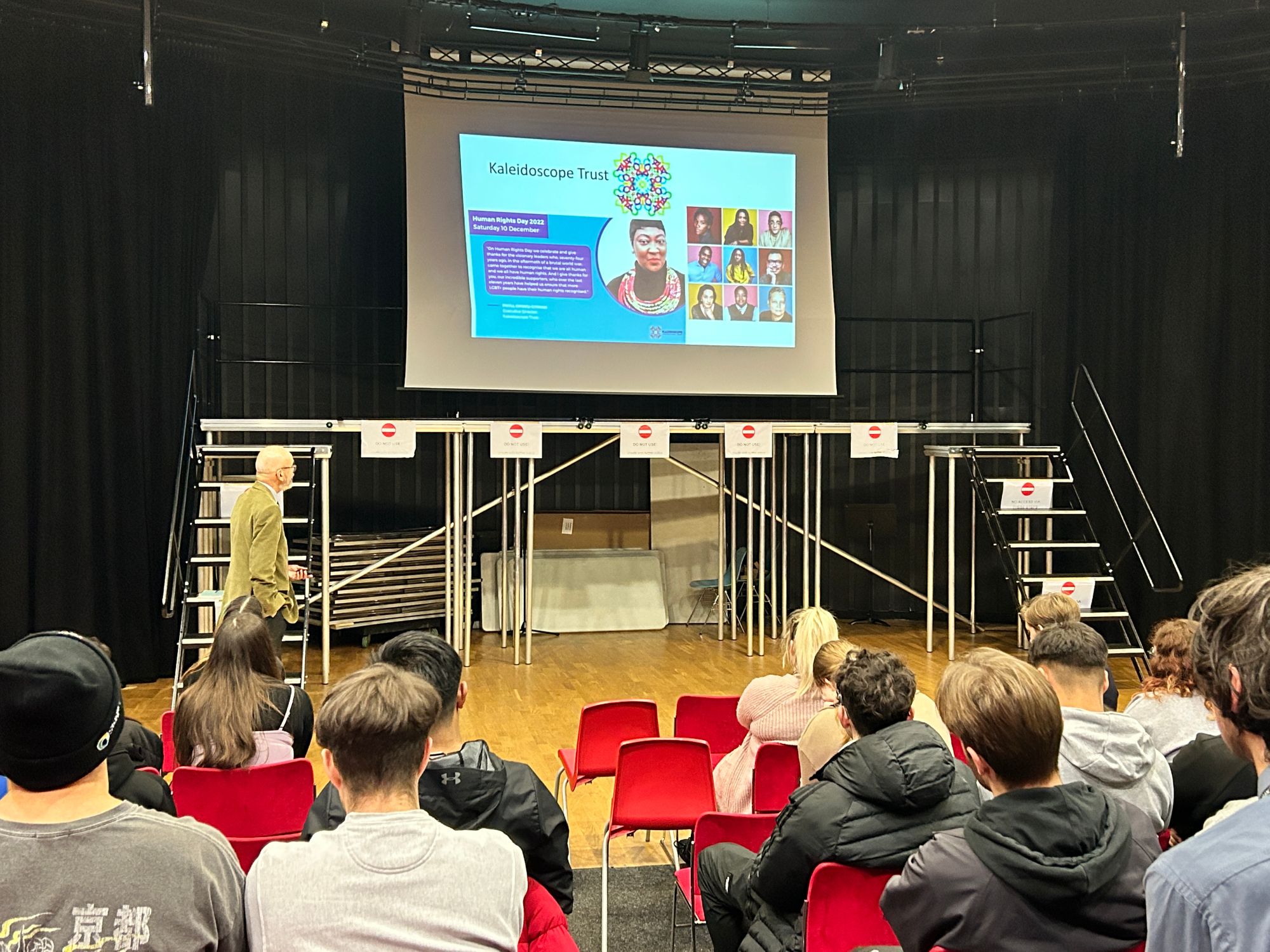 Former British Diplomat kickstarts LGBT History Month at Folkestone schools