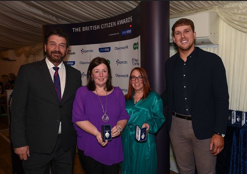 London pair recognised with prestigious British Citizen Award