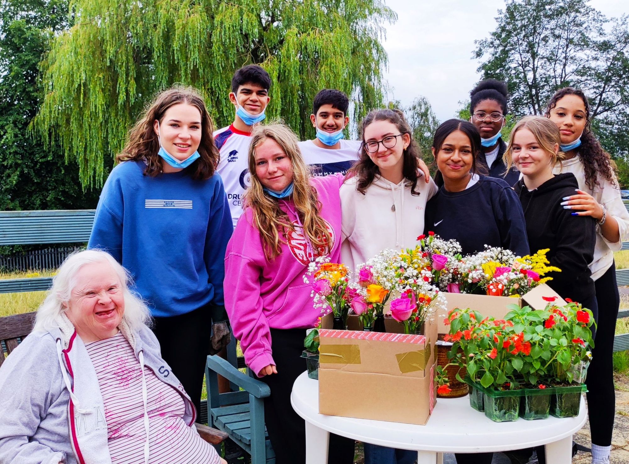 Newcastle teens auction good deeds for Tyneside care home