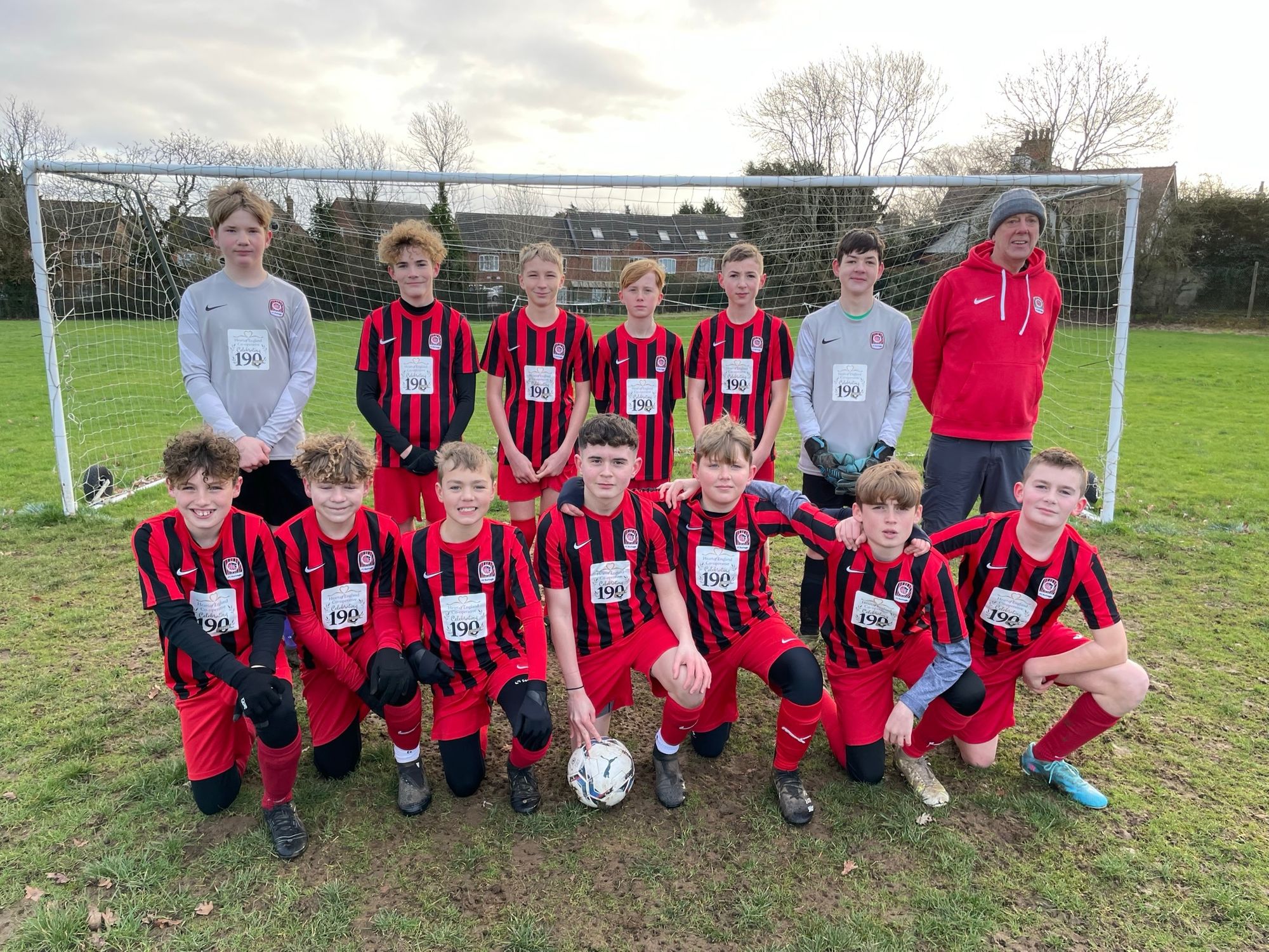 Burbage Panthers new football kit is a roaring success