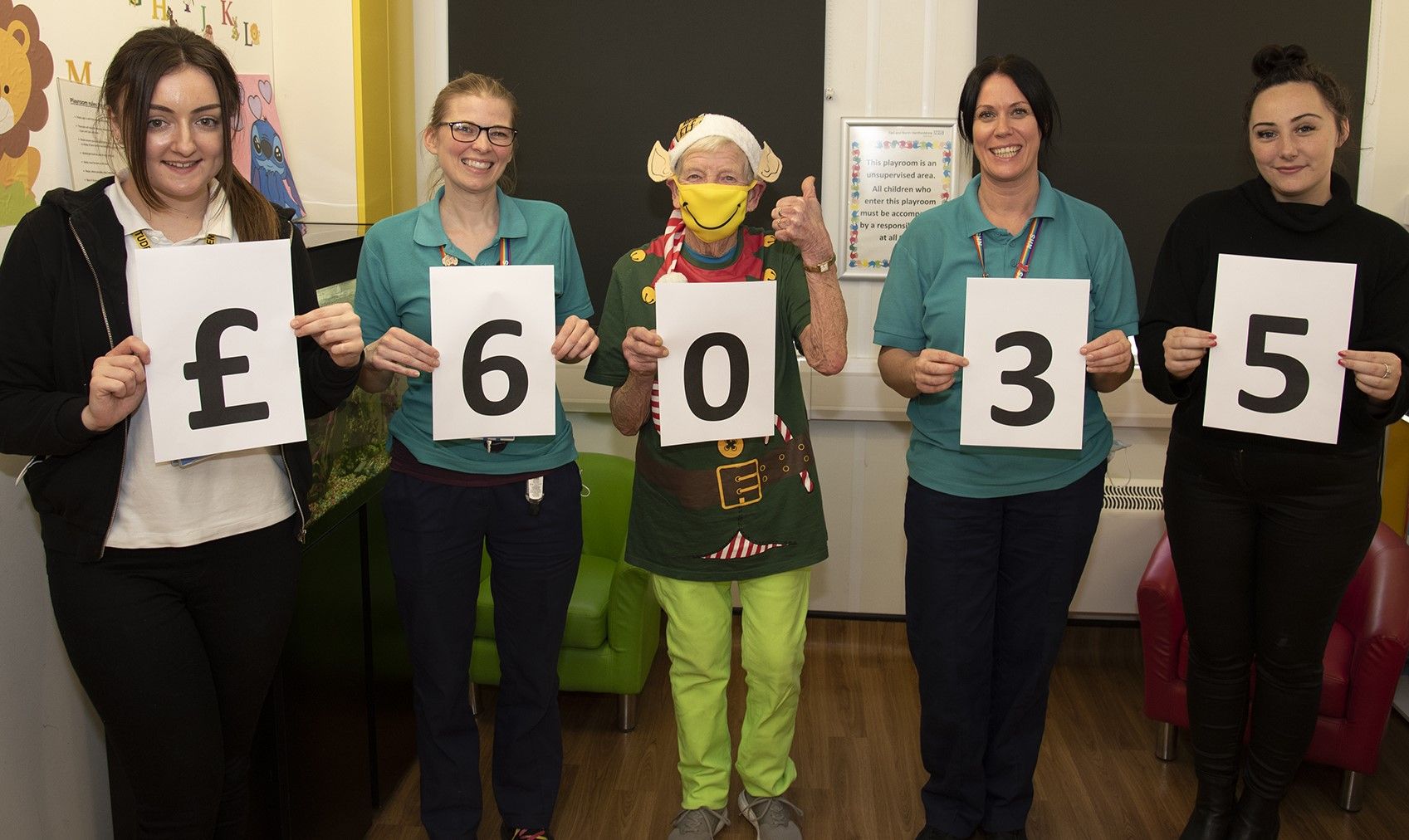 Stevenage pensioner raises thousands to cheer up children in hospital