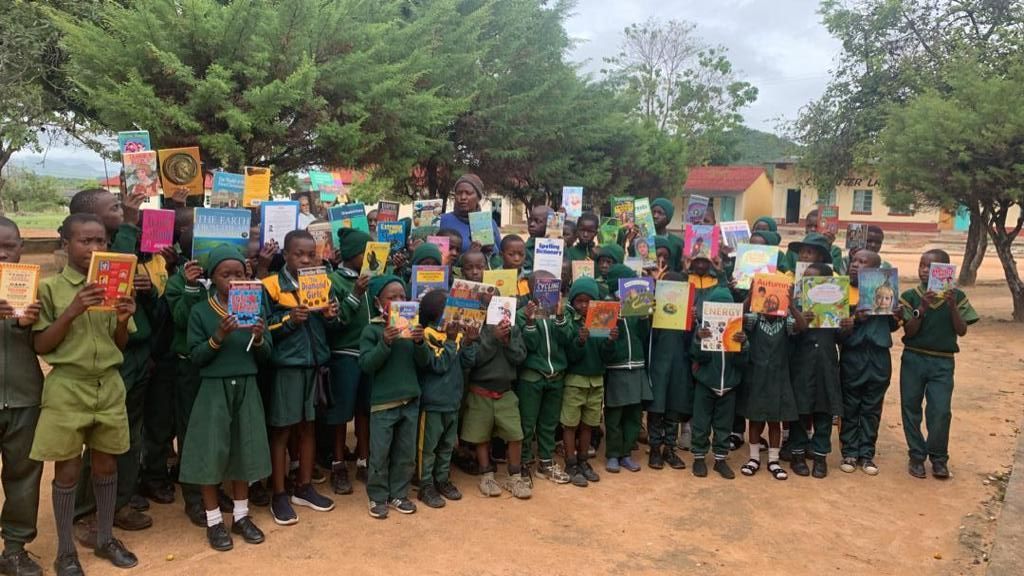 South Ayrshire rotary club donate books to Zimbabwe schools