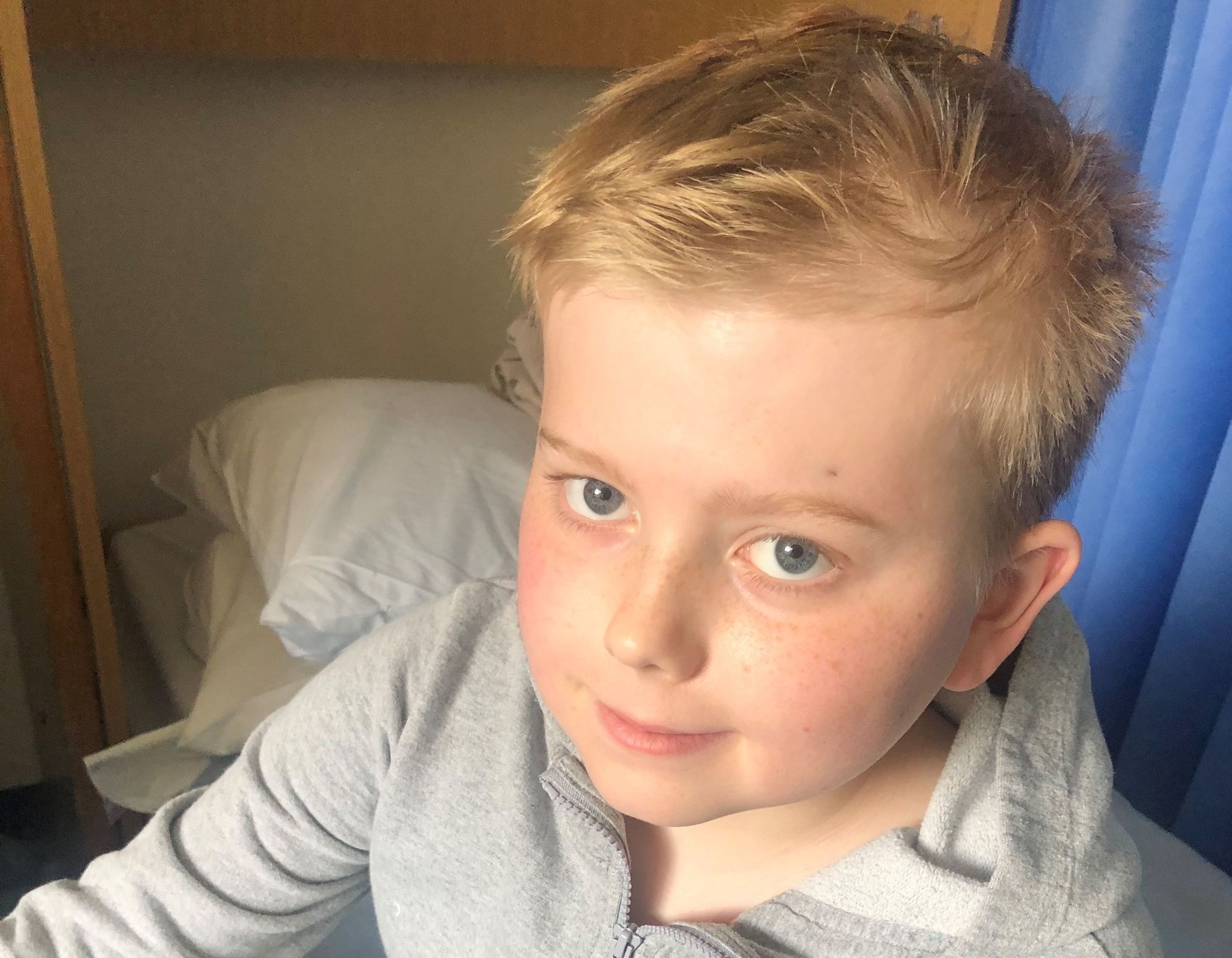 Bereaved family visit centre leading research into brain tumour that took son’s life
