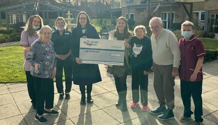 Age UK fundraiser sees Norwich care worker walk 10,000 steps a day