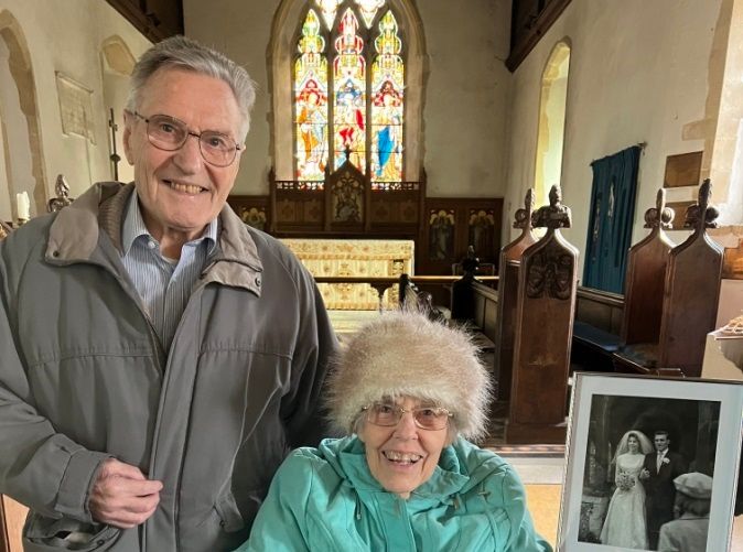 Thorrington residents revisit wedding venue 63 years on