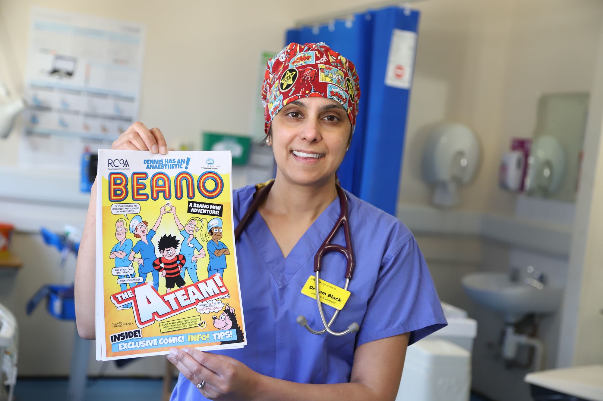 Beano strip launched to help comfort children before surgery