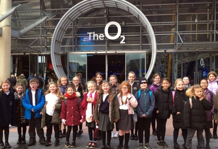Chilton Primary singers join thousands in Young Voices Choir at 02 arena