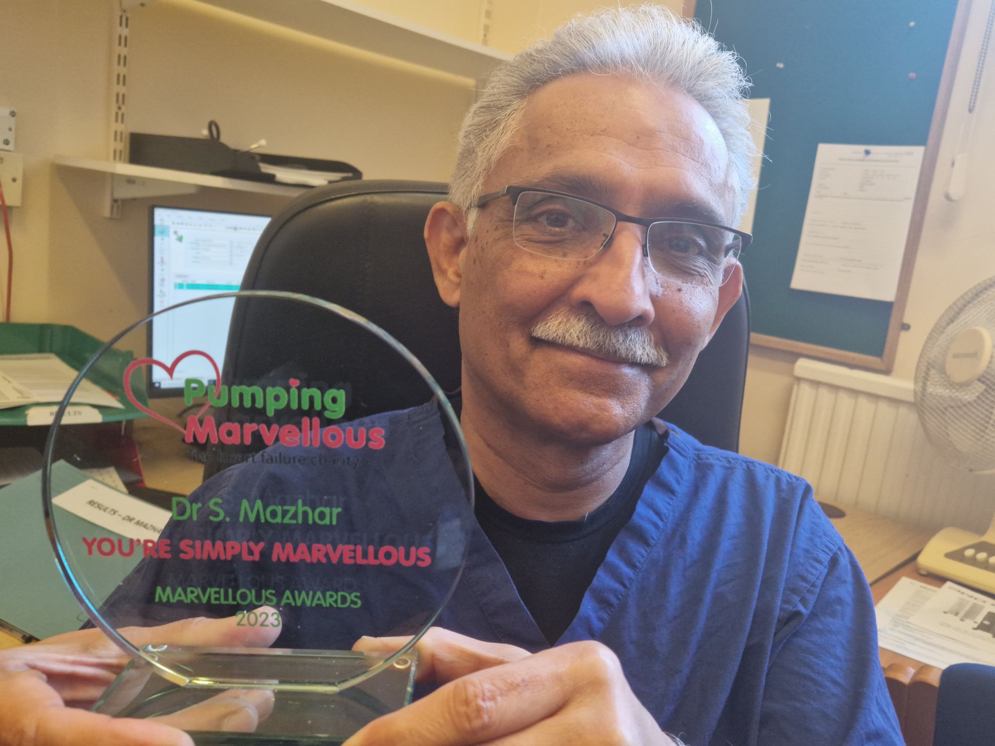 Essex consultant with a positive attitude wins national patient care award