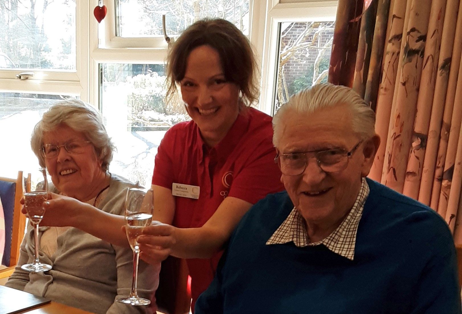Dorset and Hampshire care homes celebrate Valentine's Day with meals and messages