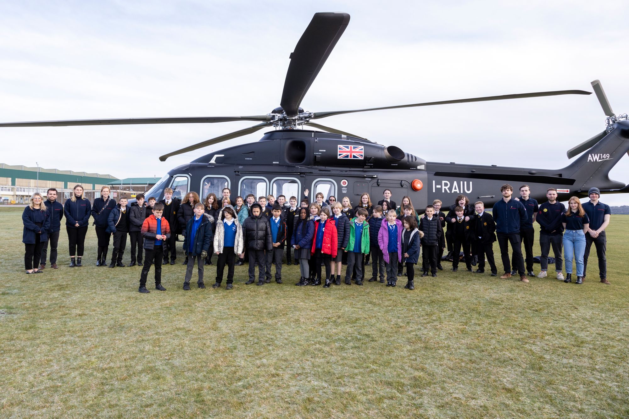 Hampshire students learn all about flight at Army Flying Museum