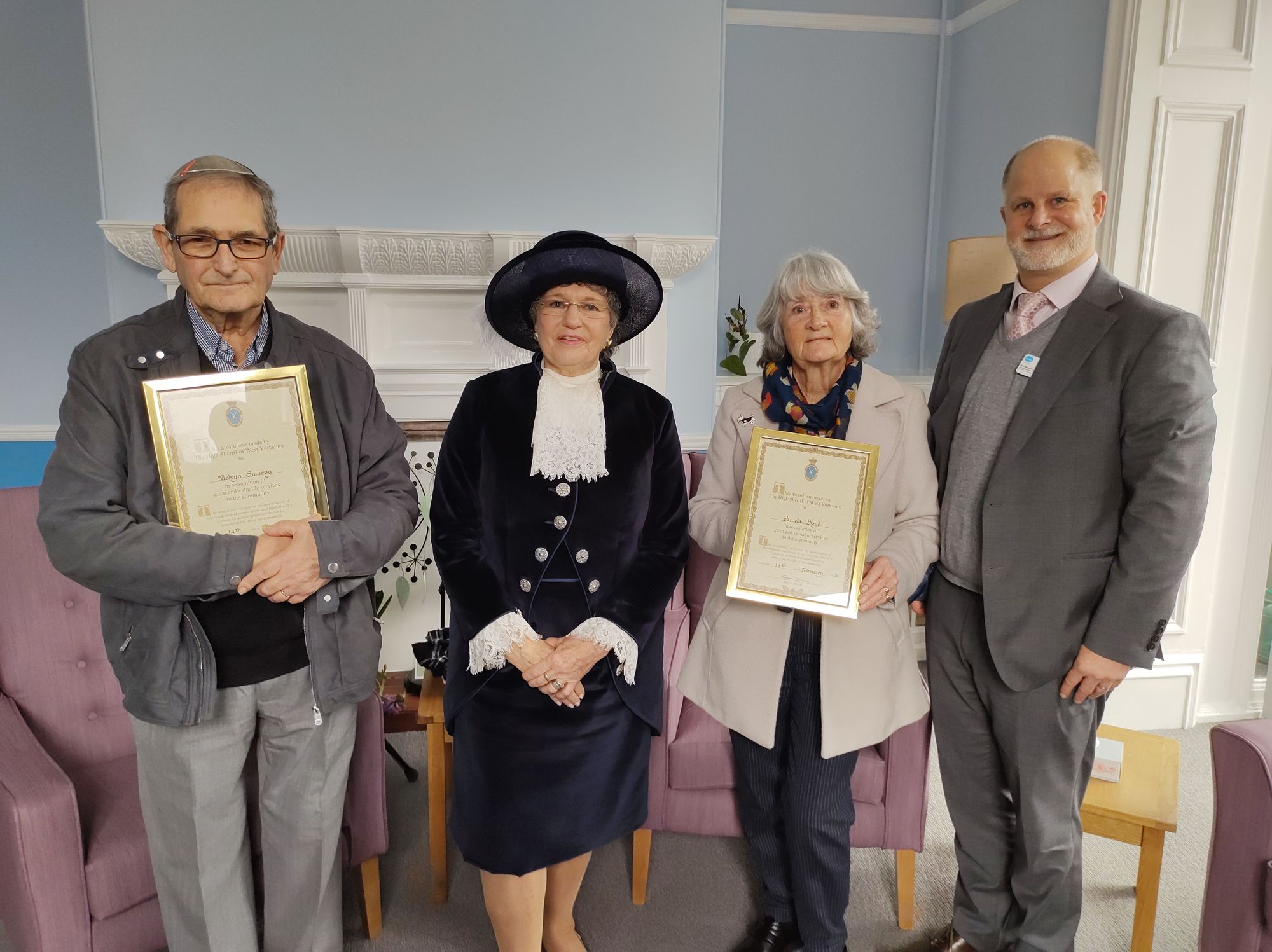 Award for trio of Leeds hospice volunteers with 48 years of service