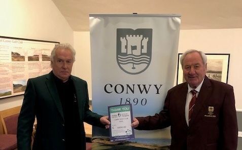 Golf club has year raising funds for St David’s Hospice