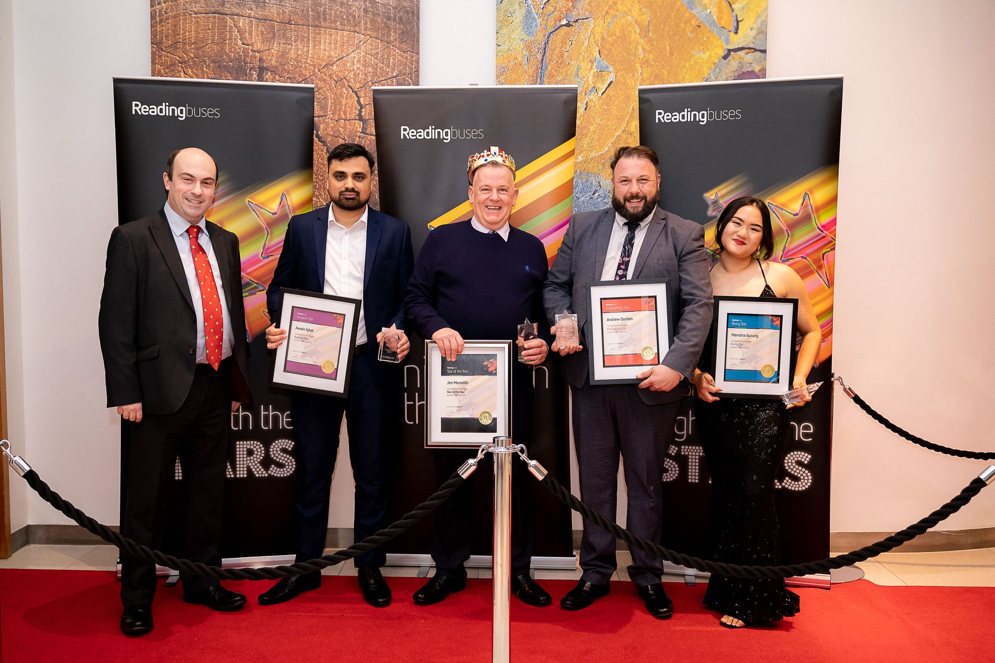 Reading Buses celebrate amazing employees at annual Star Awards