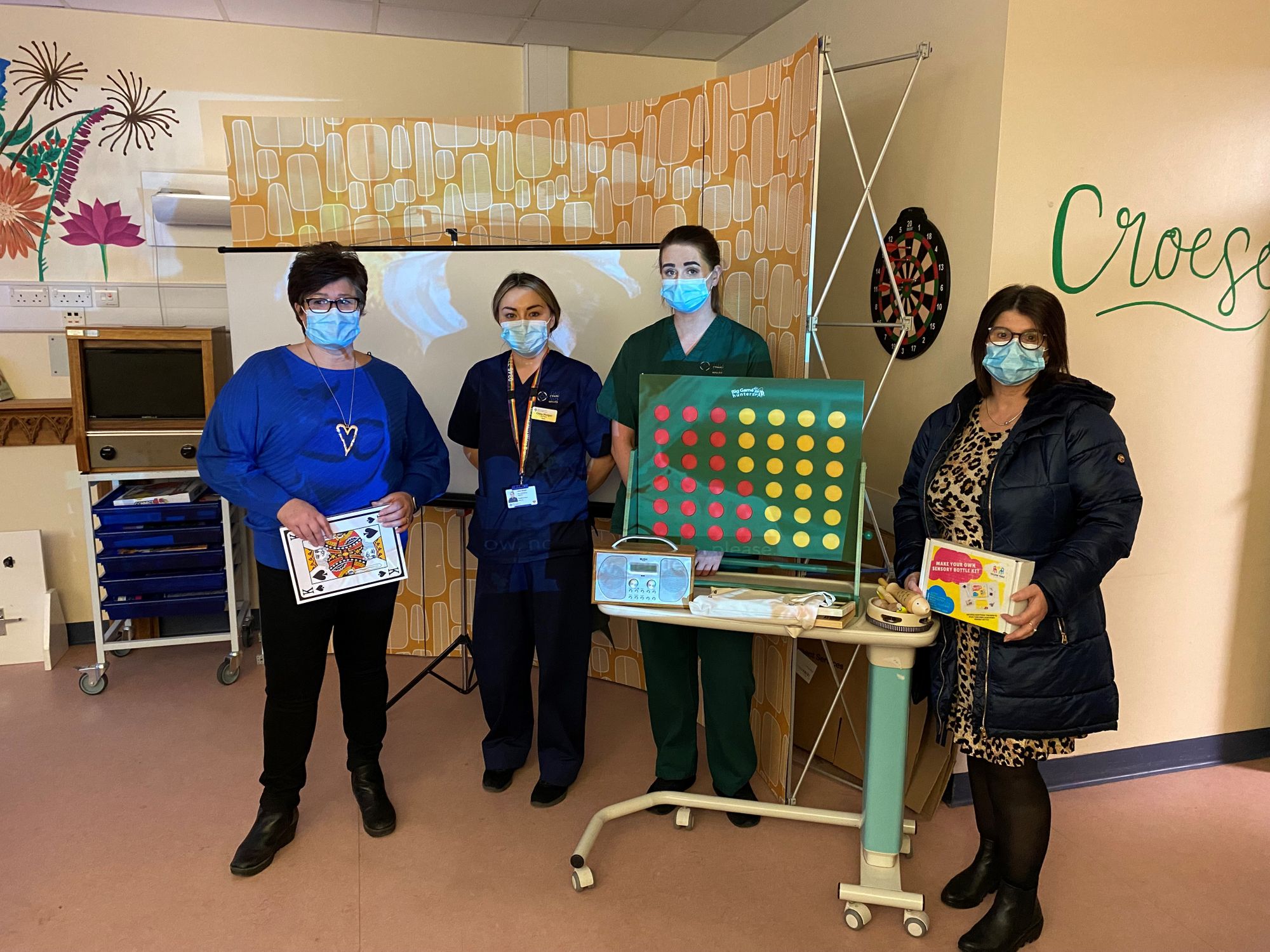 Fundraiser completes cold water swims to raise money for dementia ward