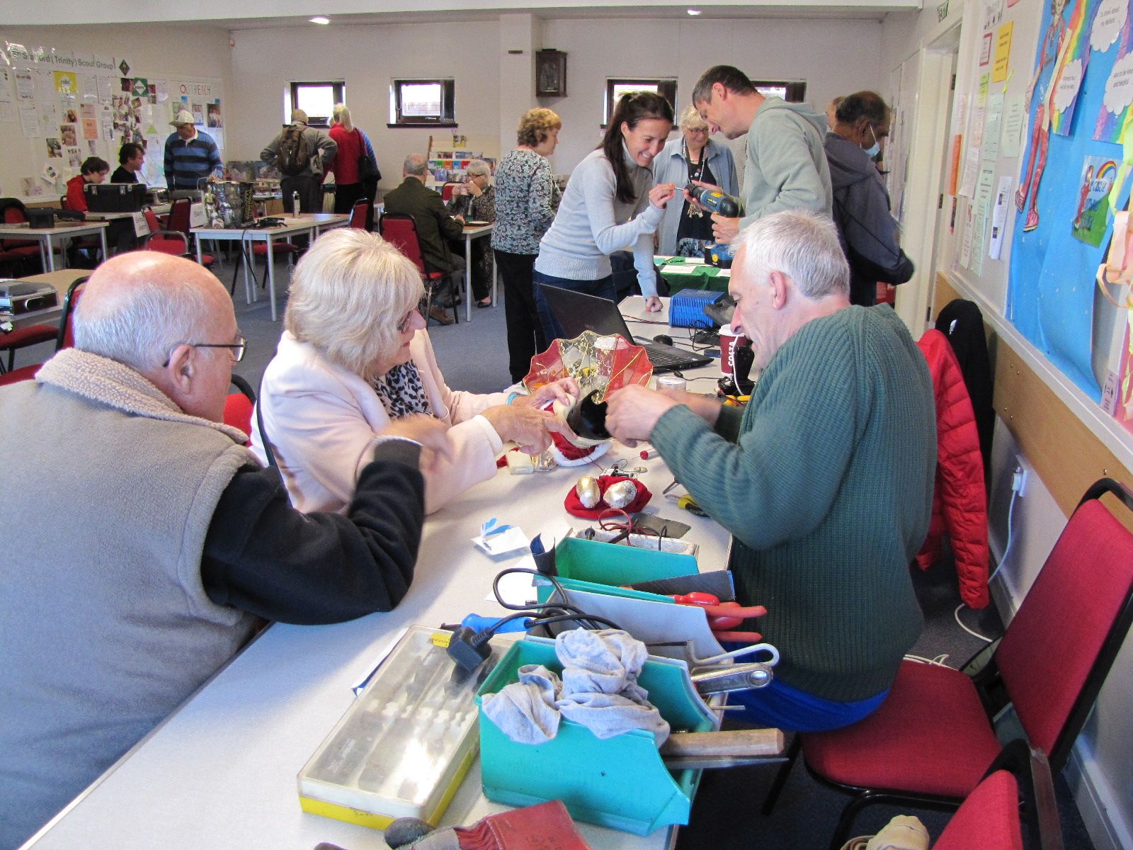 Fix items for free at Stafford Repair Café