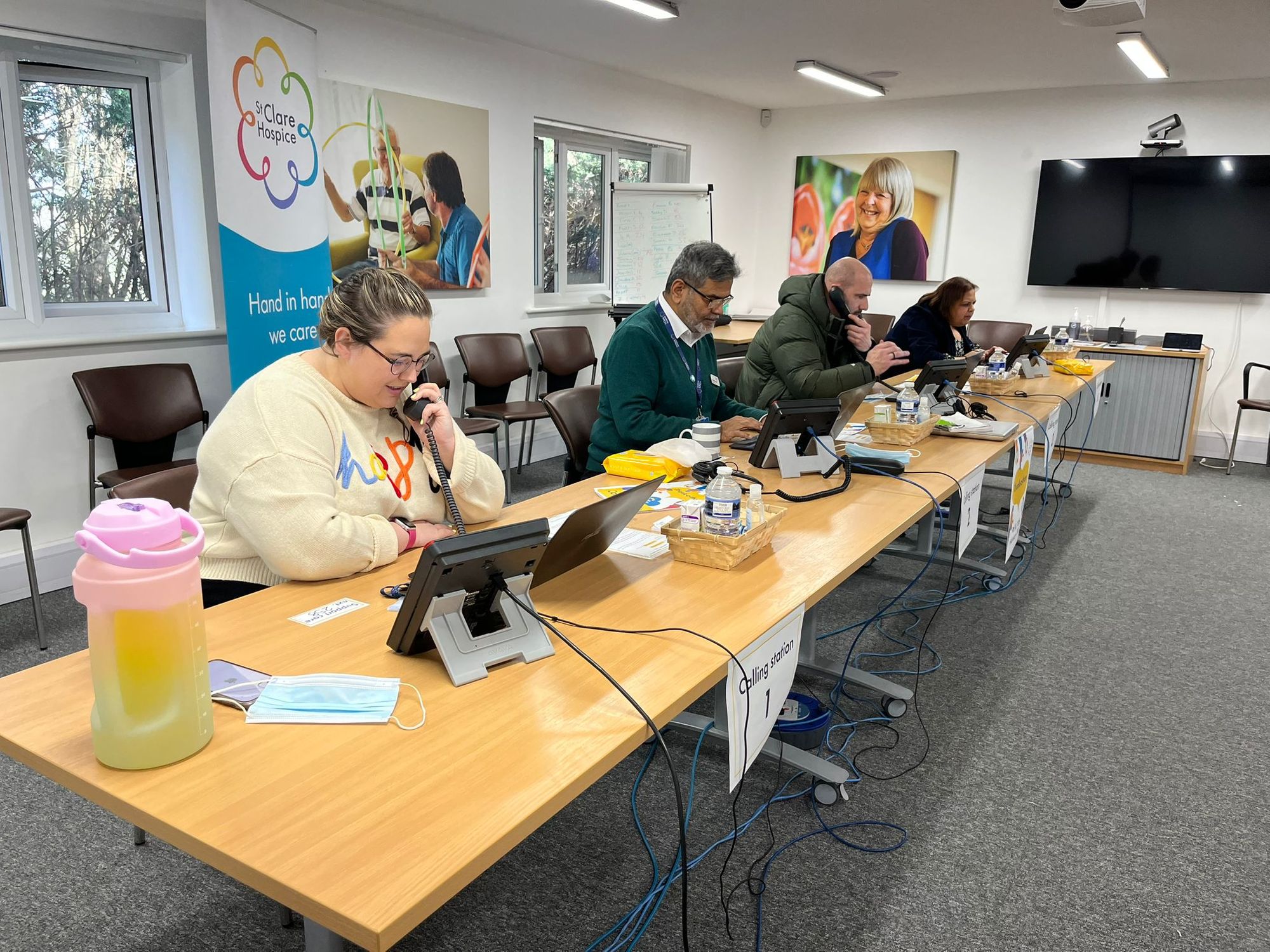 St Clare Hospice thanks nearly 1,000 supporters in first-ever Thank-A-Thon