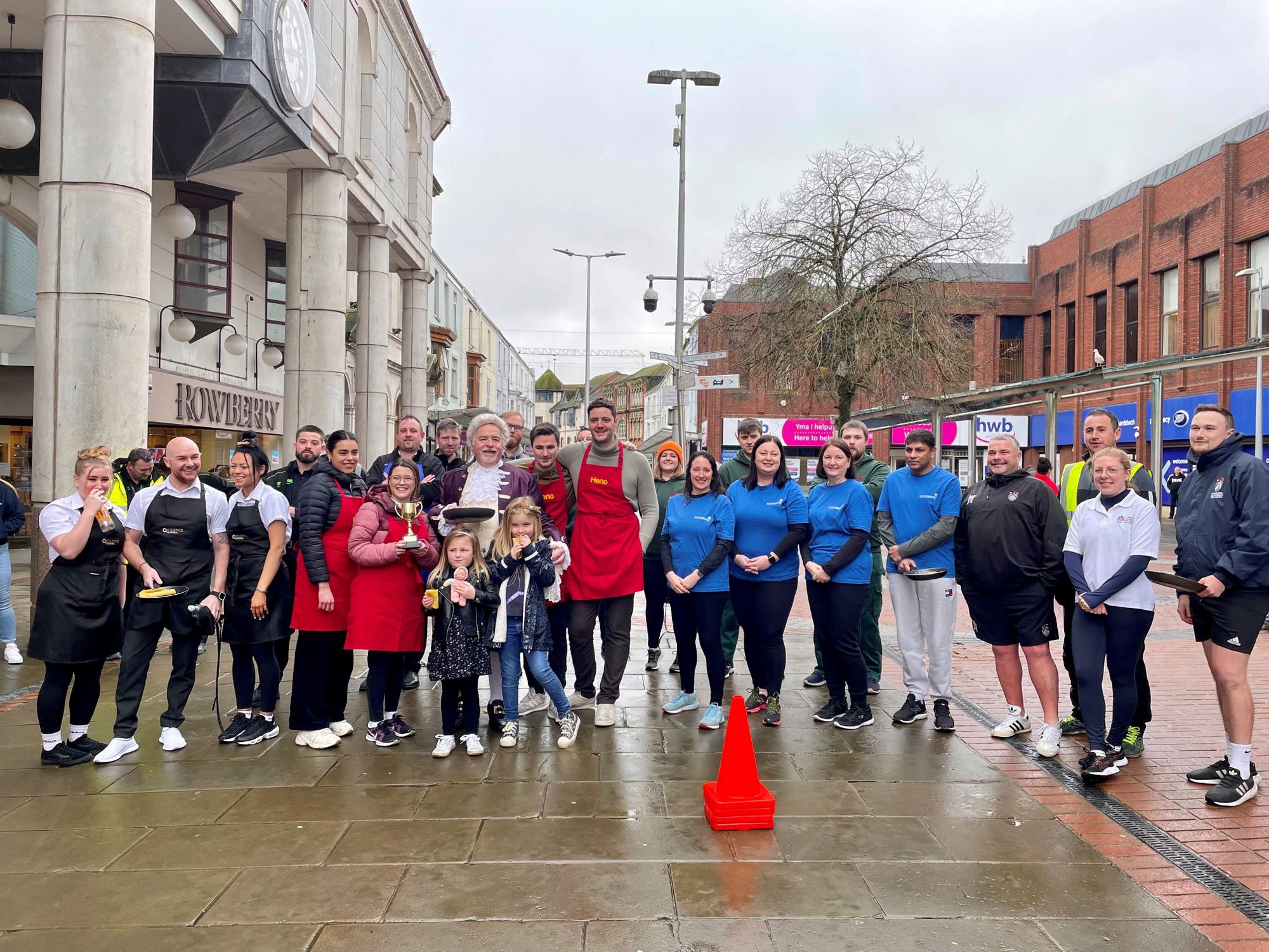 Llanelli holds annual pancake race in town centre InYourArea News