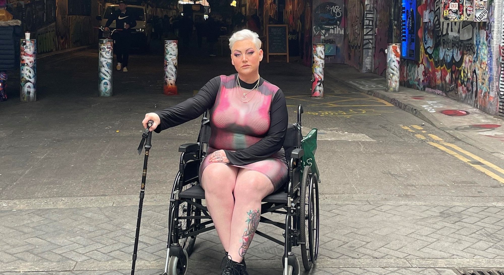 Southport plus size, disabled model is challenging the fashion industry