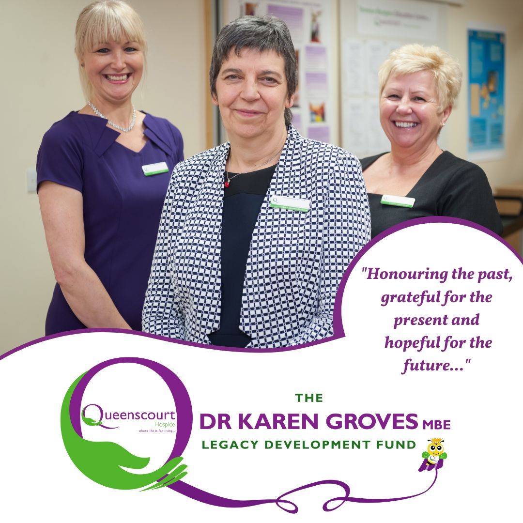 Queenscourt Hospice launches Dr Karen Groves Legacy Development Fund