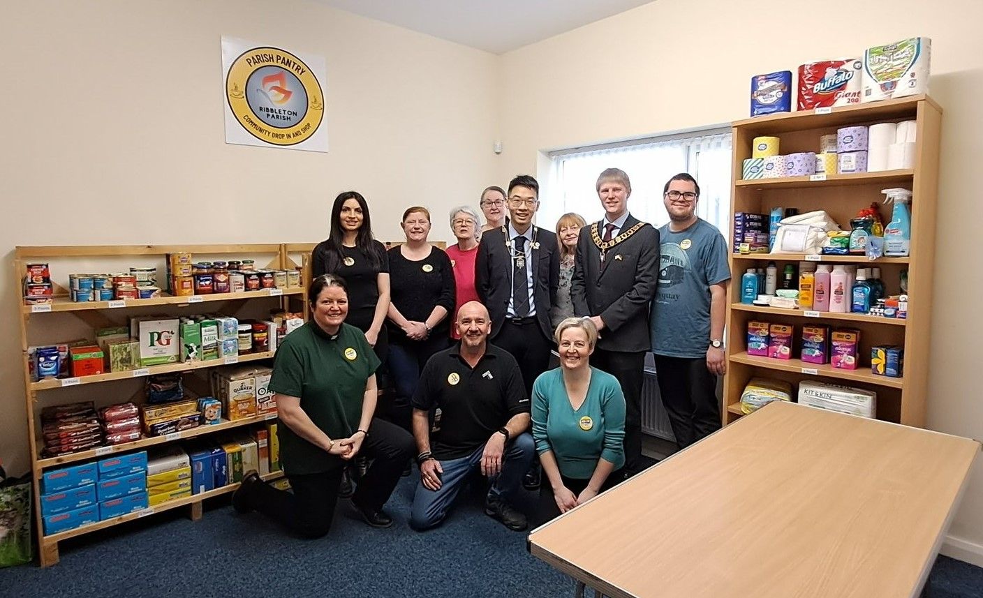 Lancashire church launches community pantry with help from local partner organisations