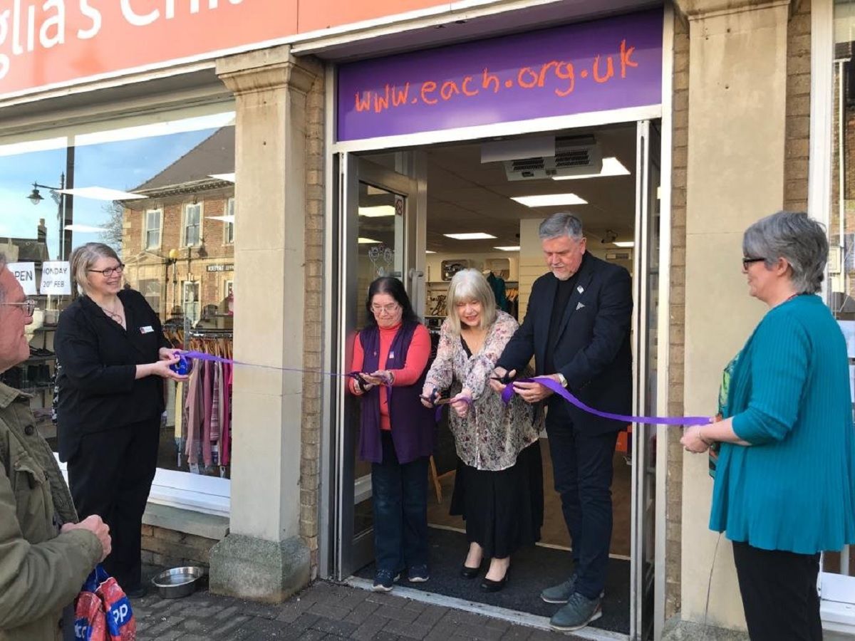 Longserving volunteers officially open EACH's newlook store in