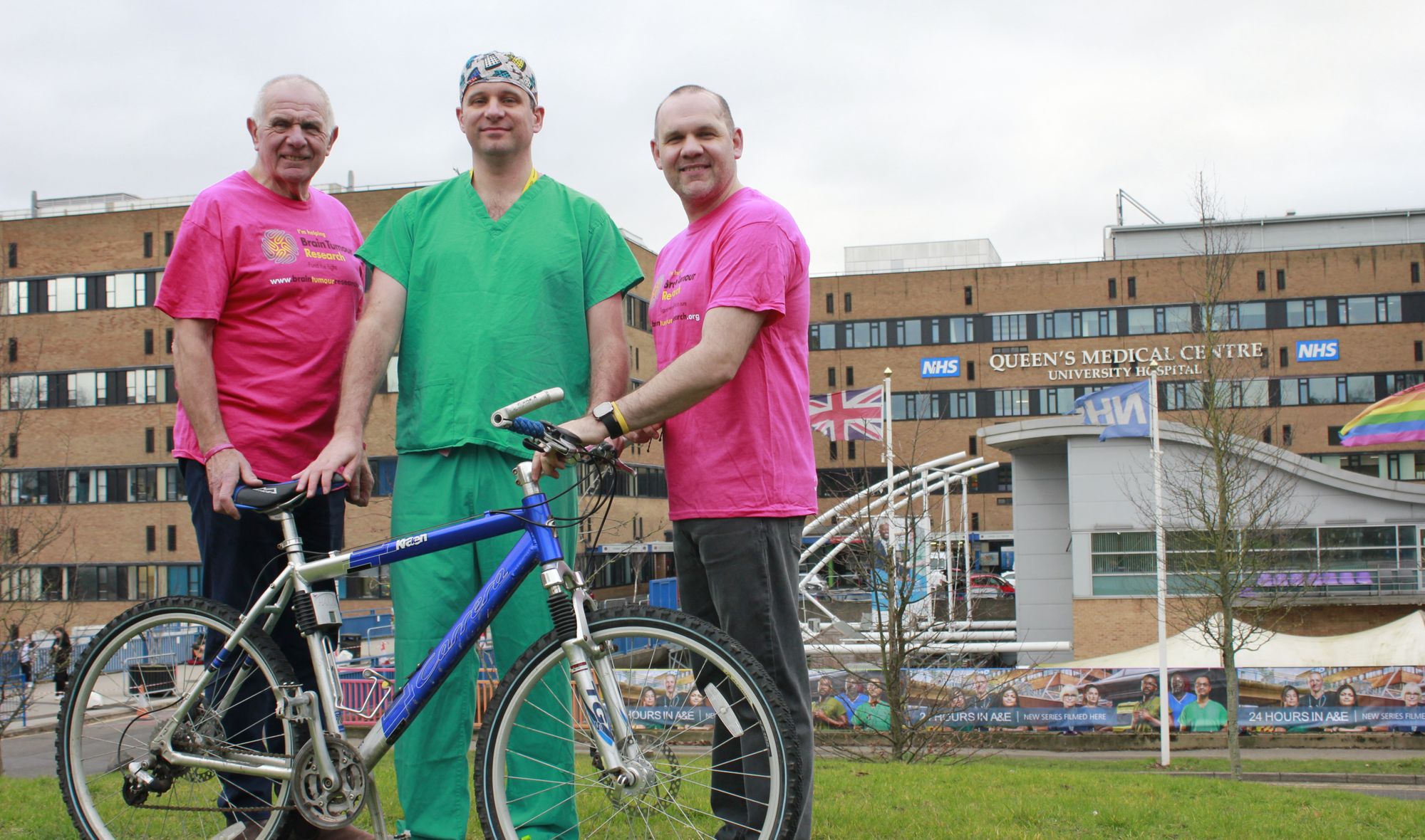 Hucknall man's brain tumour diagnosis inspires ambitious Tour de Football challenge