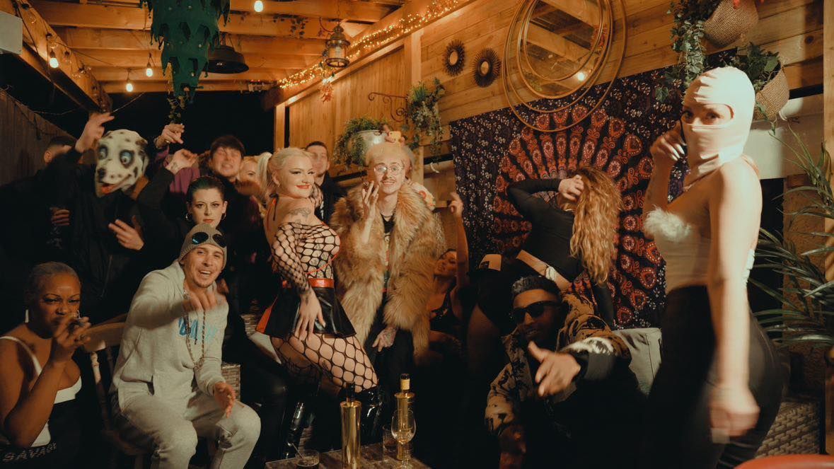 Carmarthen cafe and cocktail bar used for filming new music video