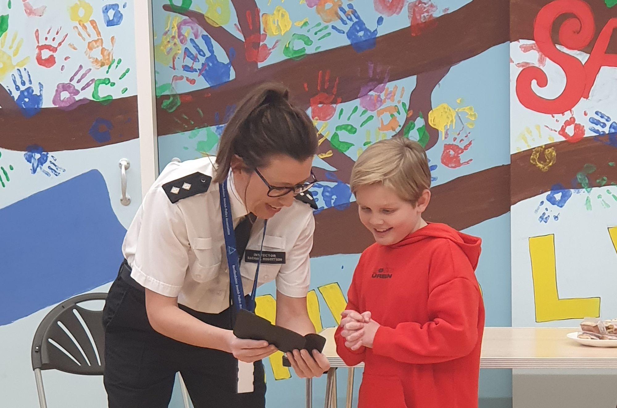 Herts police honoured to fulfil 7-year-old brain tumour sufferer's wish