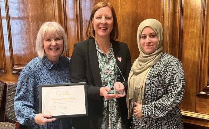 Rochdale college wins award for ‘widening participation’