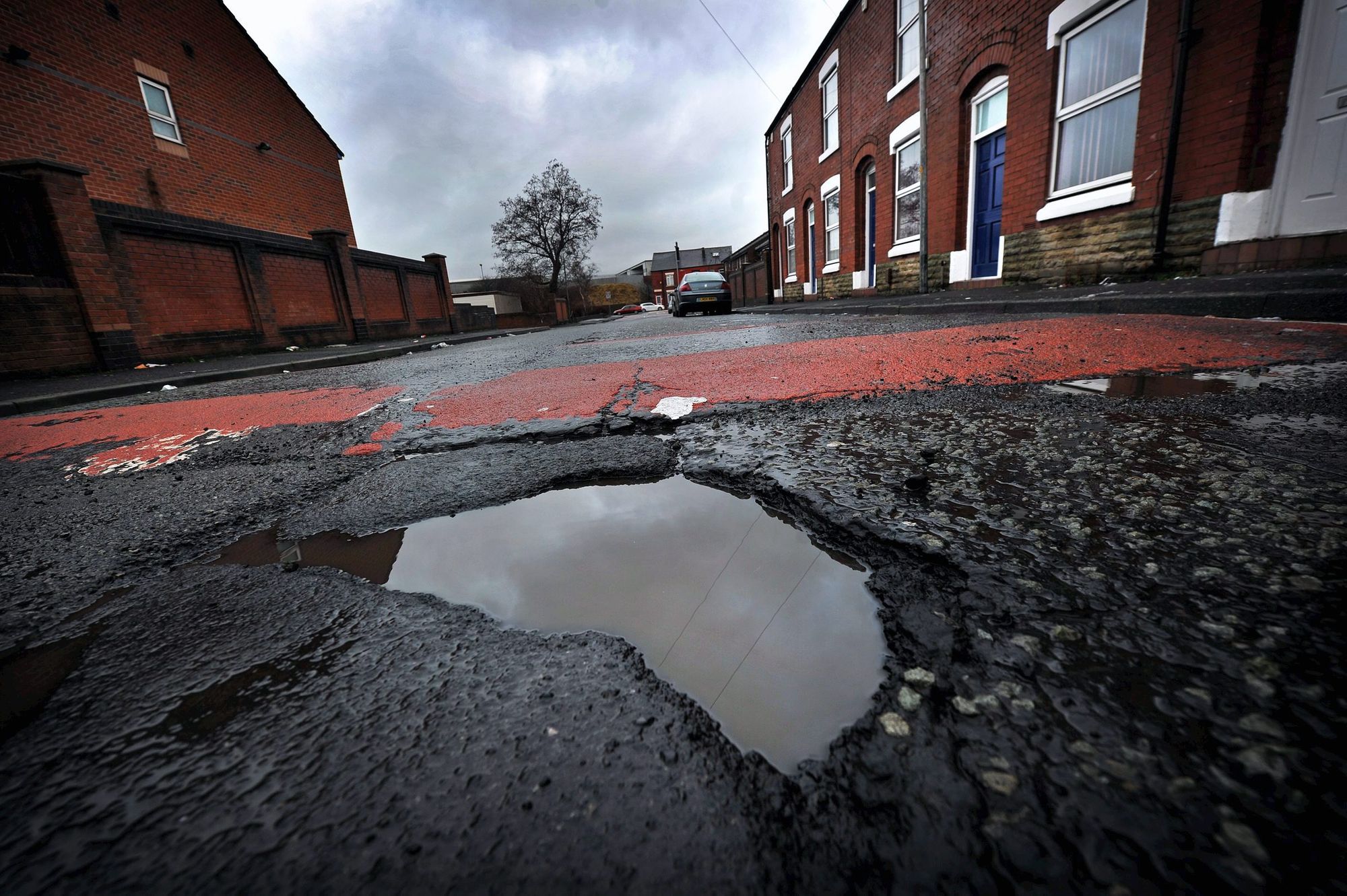 The ten Rochdale roads with the most pothole complaints